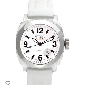ORLOGI TKO Unisex "Milano" Watch White Rubber Band